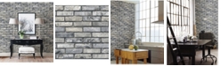 Brewster Home Fashions Painted Brick Wallpaper - 396" x 20.5" x 0.025"